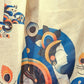 Rajwada Off White Cotton Blend Printed Saree For Women