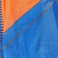 Rajwada Orange Cotton Blend Printed Saree For Women