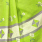 Rajwada Light Green Cotton Blend Printed Saree For Women