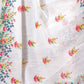 Rajwada White Cotton Blend Printed Saree For Women