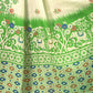 Rajwada Off White Cotton Blend Printed Saree For Women