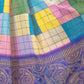 Rajwada Multicolor Cotton Blend Printed Saree For Women