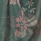 Rajwada Deep Green Cotton Blend Printed Saree For Women