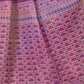 Rajwada Blue And magenta Cotton Blend Printed Saree For Women