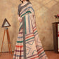 Rajwada Multicolor Cotton Blend Printed Saree For Women