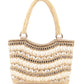 Rajwada Gold Shells and Beads Embroidered Clutch for Women