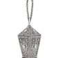 Rajwada Metallic Grey Embellished Clutch for Women