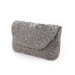 Rajwada Grey Beads Embroidered Clutch for Women