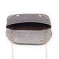 Rajwada Grey Beads Embroidered Clutch for Women