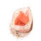 Rajwada Peach Beads Embroidered Tassels Potli Bag for Women
