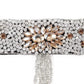 Rajwada White Embellished Rich Choker For Women