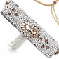 Rajwada White Embellished Rich Choker For Women