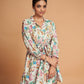 Multicolor Rayon Printed Stitched Co Ord