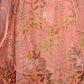 Peach Net Print With Sequins Semi Stitched Lehenga Choli