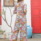 Rajwada Brown Cotton Printed Stitched Co Ord Set for Women