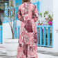 Rajwada Pink Cotton Printed Stitched Co Ord Set for Women