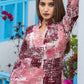 Rajwada Pink Cotton Printed Stitched Co Ord Set for Women