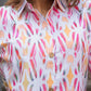 Rajwada White and Pink Cotton Printed Stitched Co Ord Set for Women
