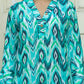 Rajwada Blue Cotton Printed Stitched Co Ord Set for Women