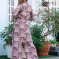 Rajwada Multicolor Cotton Printed Stitched Co Ord Set for Women