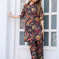 Rajwada Multicolor Cotton Printed Stitched Co Ord Set for Women