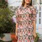 Rajwada Peach Cotton Printed Stitched Co Ord Set for Women