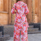 Rajwada Red and White Cotton Printed Co Ord Set for Women
