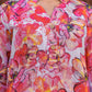Rajwada Red and White Cotton Printed Co Ord Set for Women
