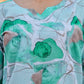 Rajwada Green and Blue Cotton Printed Co Ord Set for Women