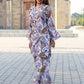 Rajwada White Cotton Printed Stitched Co Ord Set for Women