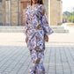 Rajwada White Cotton Printed Stitched Co Ord Set for Women