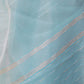 Rajwada Pastel Blue Silk Blend Printed Saree For Women