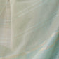 Rajwada Light Pista Green Silk Blend Printed Saree For Women