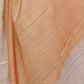 Rajwada Peach Silk Blend Printed Saree For Women