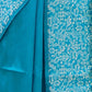 Rajwada Light Blue Silk Blend Printed Saree For Women