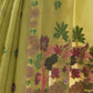 Rajwada Pista Green Cotton Blend Embroidered Saree For Women