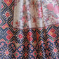 Rajwada Ivory And Grey Silk Blend Printed Saree For Women