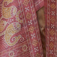Rajwada Rust Silk Blend Printed Saree For Women