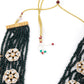 Rajwada Women Emerald Green With Ruby Beads Kundan Necklace