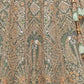Rajwada Green And Gold Soft Net Embroidered Semi-Stitched Lehenga With Unstitched Blouse For Women