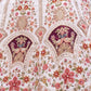 Rajwada White Organza  Embroidered Semi-Stitched Lehenga With Unstitched Blouse For Women