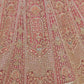 Rajwada Light Pink Soft Net Embroidered Semi-Stitched Lehenga With Unstitched Blouse For Women