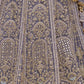Rajwada Purple  Soft Net Embroidered Semi-Stitched Lehenga With Unstitched Blouse For Women