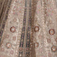 Rajwada Off White Net Embellished Semi Stitched Lehenga For Women