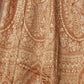 Rajwada Rust Silk Blend Embroidered Semi Stitched Lehenga For Women