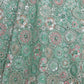 Rajwada Sky Blue Soft Net Embroidered Semi Stitched Lehenga With Unstitched Blouse For Women