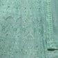 Rajwada Sky Blue Soft Net Embroidered Semi Stitched Lehenga With Unstitched Blouse For Women