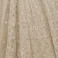 Rajwada White Soft Net Embroidered Semi Stitched Lehenga With Unstitched Blouse For Women
