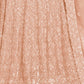 Rajwada Peach Soft Net Embroidered Semi Stitched Lehenga With Unstitched Blouse For Women
