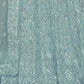 Rajwada Sky Blue Soft Net Embroidered Semi Stitched Lehenga With Unstitched Blouse For Women
